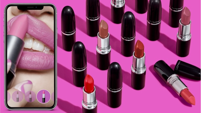 SWIPE ON 200+ LIP SHADES WITH VIRTUAL TRY-ON 