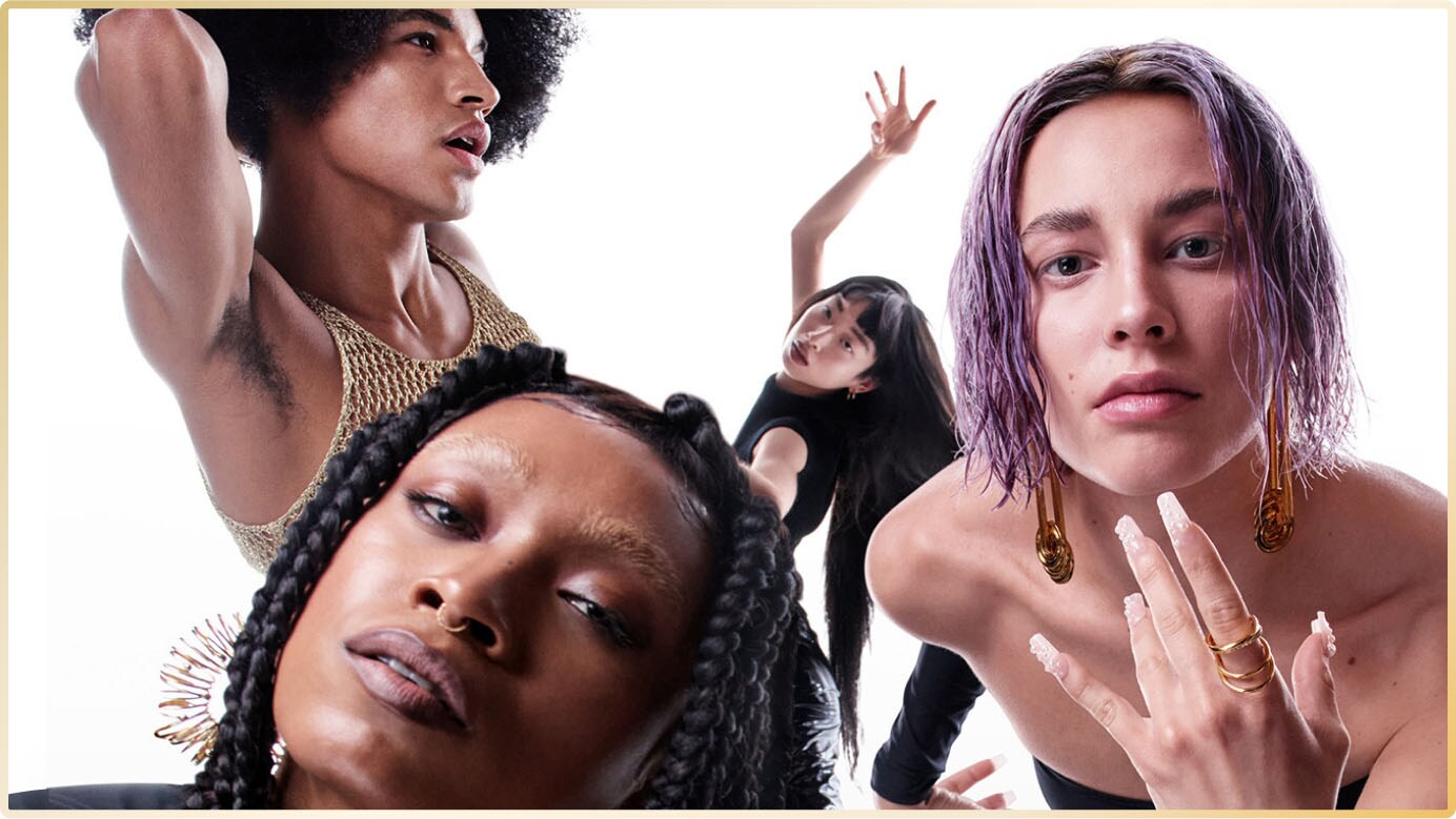 MAC Foundation Guide image of four models